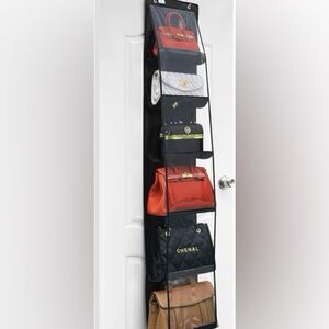 6 Pocket Purse Organizer Space Saver Display Protective